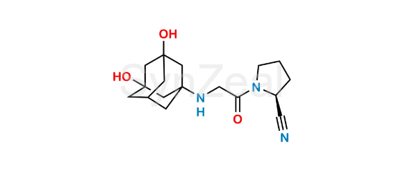 Picture of Vildagliptin Dihydroxy Impurity 