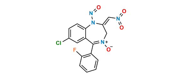 Picture of N-Nitroso Midazolam Nitromethylene Compound