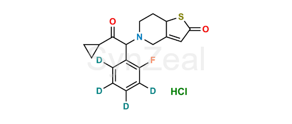 Picture of 2-Oxo Prasugrel D4 Hydrochloride