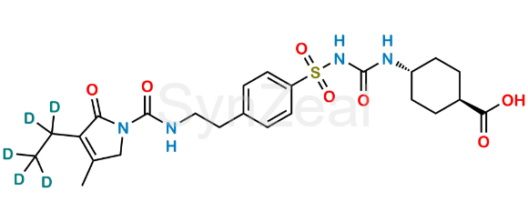 Picture of trans-Carboxy Glimepiride-D5