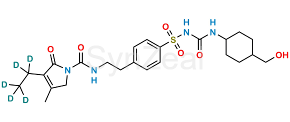 Picture of rac trans-Hydroxy Glimepiride-D5