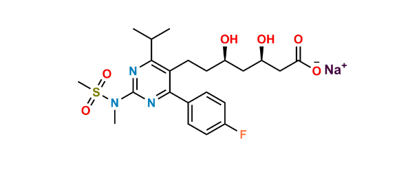 Picture of Rosuvastatin EP Impurity L (Sodium salt)