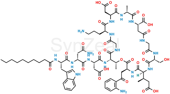 Picture of Daptomycin Beta-Isomer