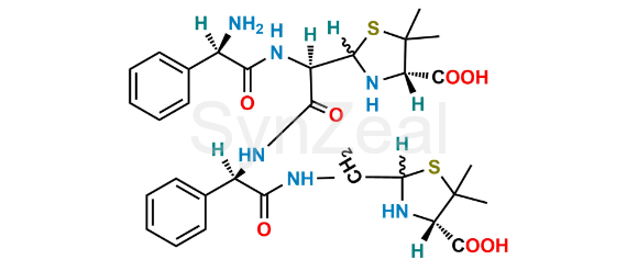 Picture of Ampicillin Decarboxylated Open Ring Dimer 