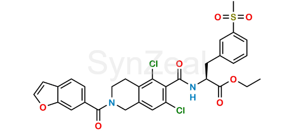 Picture of Lifitegrast Ethyl Ester Impurity 