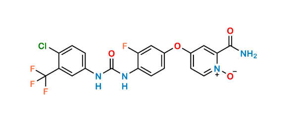 Picture of N-Desmethyl Regorafenib N-Oxide
