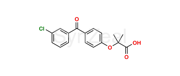 Picture of 3-Chloro Fenofibric Acid