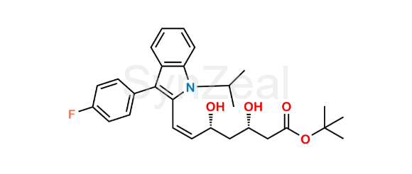 Picture of Fluvastatin Z-Isomer Tert-Butyl Ester