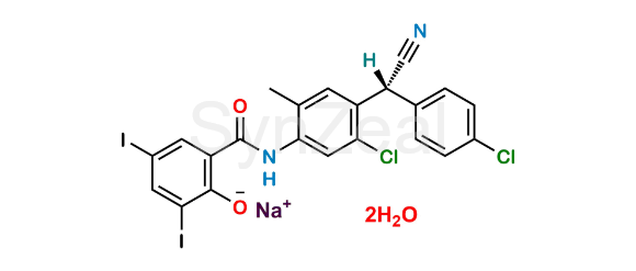 Picture of Closantel Sodium Dihydrate