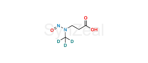 Picture of N-Nitroso-N-Methyl-3-Aminopropionic Acid-D3