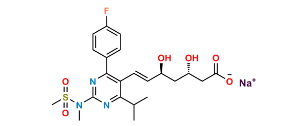 Picture of Rosuvastatin (3S,5S)-Isomer Sodium