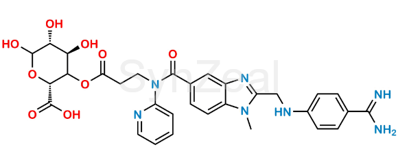 Picture of Dabigatran 4-O-Acylglucuronides Metabolite (alpha and beta anomers)