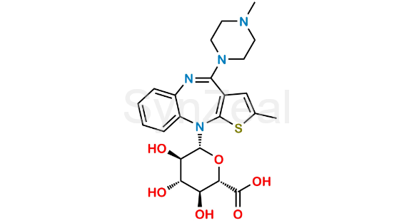 Picture of Olanzapine 10-N-Glucuronide