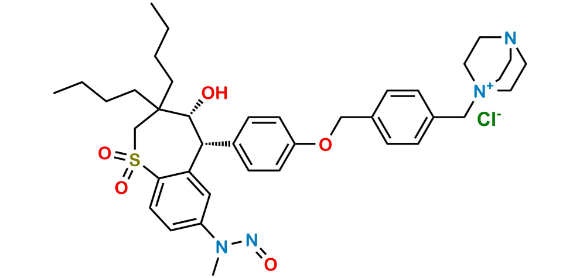 Picture of N-Nitroso N-Desmethyl Maralixibat Chloride
