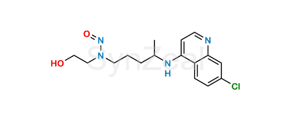 Picture of N-Nitroso Hydroxychloroquine EP Impurity C