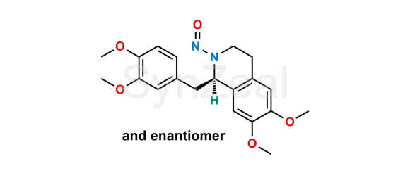 Picture of N-Nitroso Papaverine Hydrochloride EP Impurity E