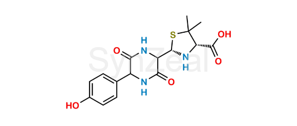 Picture of Amoxicillin (2S)-Piperazine-2,5-dione