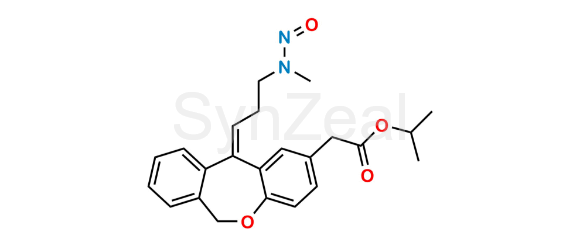 Picture of N-Desmethyl N-Nitroso Olopatadine Isopropyl Ester