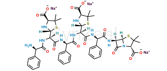 Picture of Ampicillin Oligomer 1 (trimer) Sodium Salt