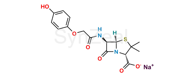 Picture of Phenoxymethylpenicillin EP Impurity D (Sodium salt)