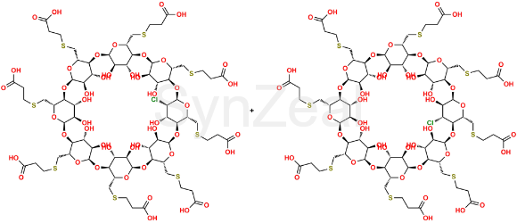 Picture of Mixture of Sugammadex Impurity J C-2 & C-3 Isomer