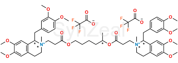 Picture of Atracurium EP impurity K (2TFA salt)