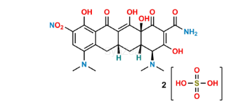 Picture of 9-Nitro Minocycline sulfate salt 