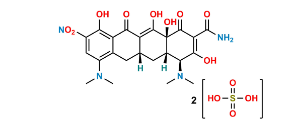 Picture of 9-Nitro Minocycline sulfate salt 