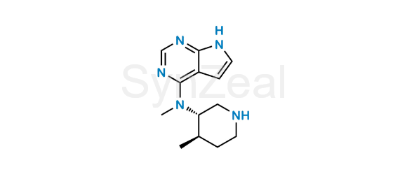 Picture of Tofacitinib Impurity (N-Des-(2-Cyanide-acetyl)-(3S,4R))