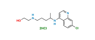 Picture of Hydroxychloroquine EP Impurity C (2HCl salt)