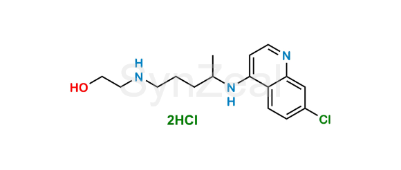 Picture of Hydroxychloroquine EP Impurity C (2HCl salt)