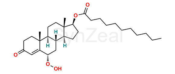 Picture of 6α-Hydroperoxy testosterone undecanoate