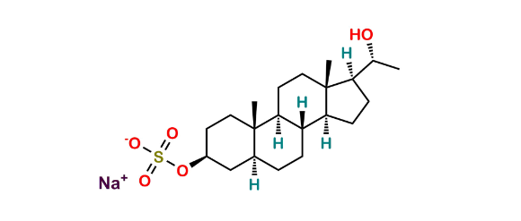 Picture of Allopregnandiol 3-(Hydrogen Sulfate) Sodium Salt