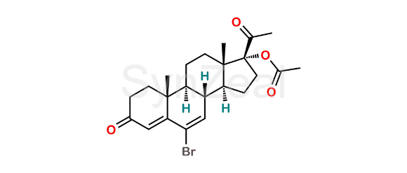 Picture of 6-Bromo-Delta 6-Chloro-Acetoxyprogesterone