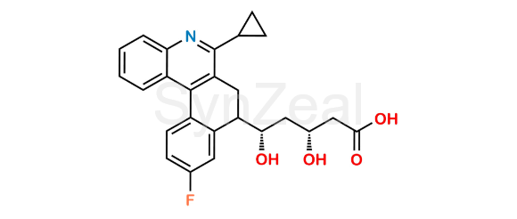 Picture of Pitavastatin Dihydrobenzophenanthridine Impurity