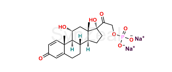 Picture of Prednisolone sodium phosphate Impurity Isomer 1