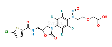 Picture of N-Nitroso Rivaroxaban Open-Ring Acid D4