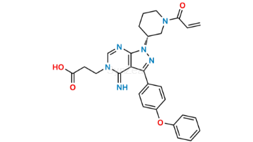 Picture of N1-(2-Carboxyethyl) Ibrutinib