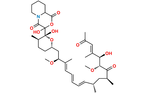 Picture of 2-Hydroxy-3,6-dione morpholine Rapamycin