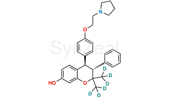 Picture of 7-Desmethyl Ormeloxifene D6 