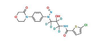 Picture of Rivaroxaban N-Nitroso Amide Impurity D5