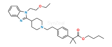 Picture of Bilastine Butyl Ester Impurity