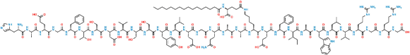 Picture of Des-Thr-11 Liraglutide Impurity