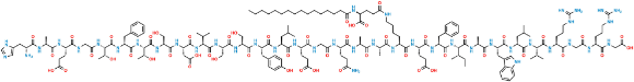 Picture of D-His-7 Liraglutide Impurity