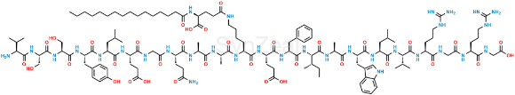 Picture of Hydrolysis 16-37 Liraglutide Impurity