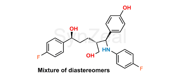 Picture of Ezetimibe Open-Ring Alcohol (Mixture of Diastereomers)