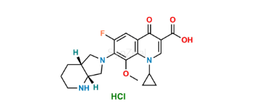 Picture of Moxifloxacin EP Impurity G HCl salt
