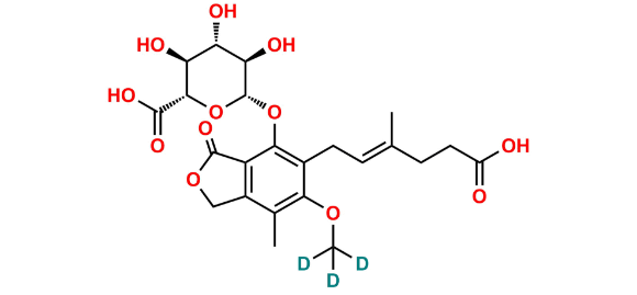 Picture of Mycophenolic Acid-D3 β-D-Glucuronide