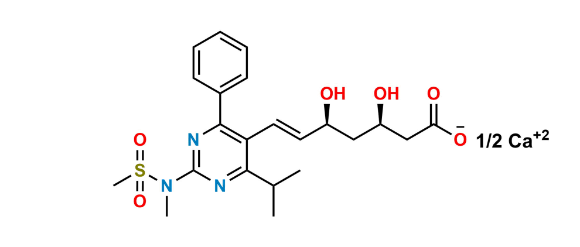 Picture of Rosuvastatin EP Impurity M (Calcium salt)