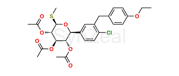 Picture of Sotagliflozin 3,4,5-triacetate Impurity